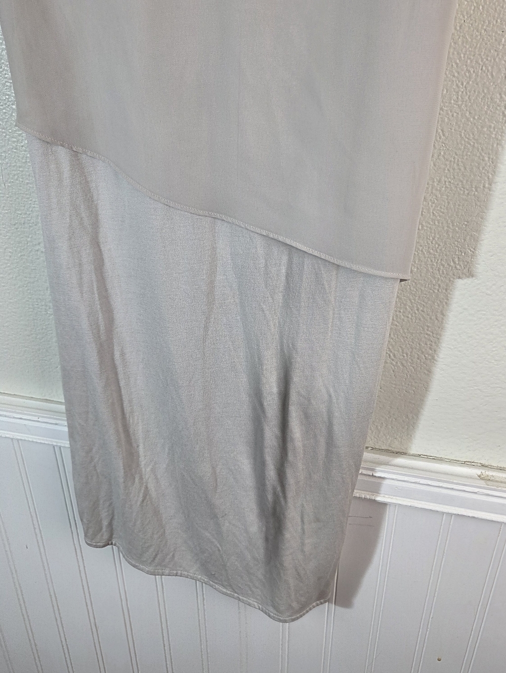 AllSaints Abi Dress Womens US 2 XS Gray Draped Sleeveless Midi Made in Portugal - Picture 7 of 16